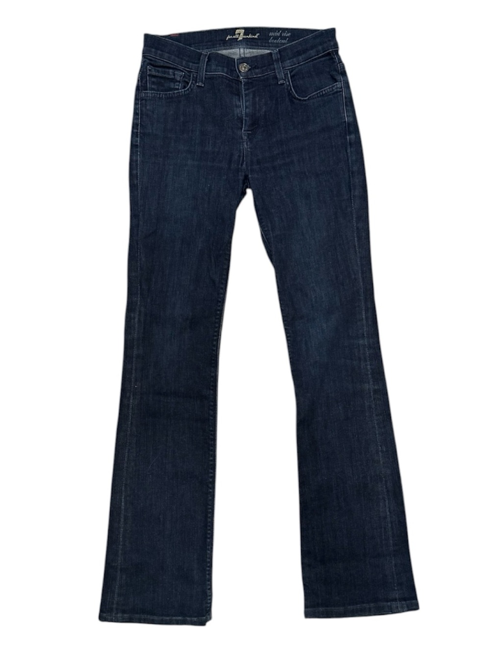 7 For All Mankind Midrise Boot Cut Jeans